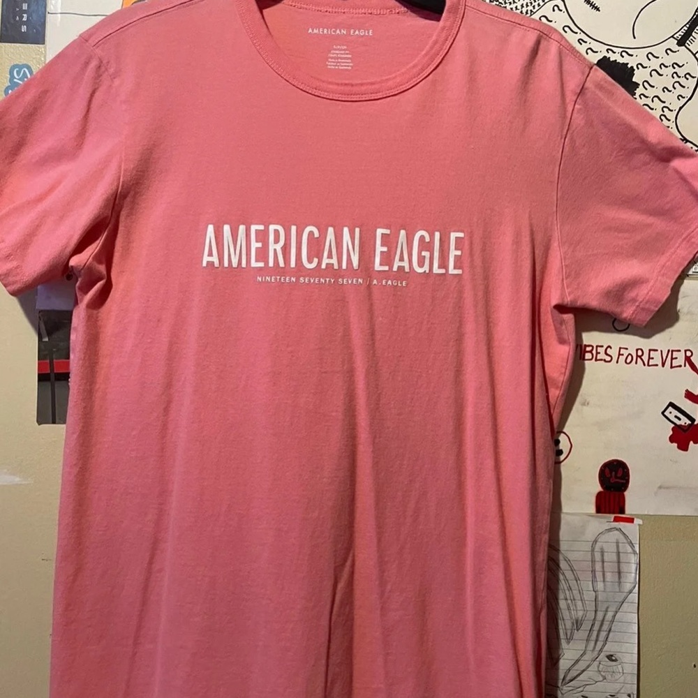 Pink American Eagle shirt